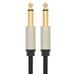 Cáp âm thanh Audio 6.5mm hai đầu dương dài 2M chính hãng Ugreen 40811 cao cấp