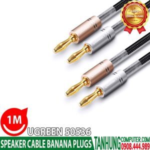 Cáp âm thanh đầu Jack bắp chuối Ugreen 50536