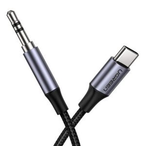 Cáp âm thanh USB Type C ra 3.5mm Coiled Stereo Ugreen 30633