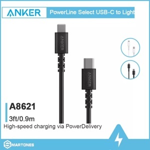 Cáp Anker PowerLine A8612 - 0.9m