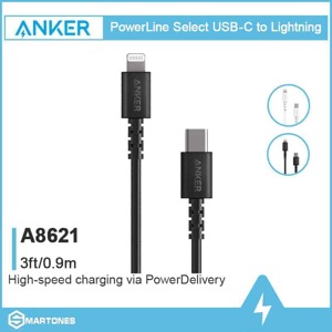 Cáp Anker PowerLine A8612 - 0.9m