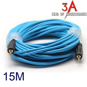 Cáp Audio 3.5mm 15m Dtech DT-6224