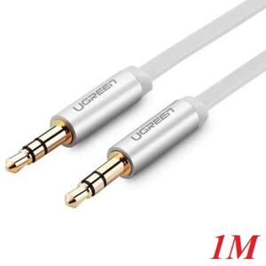 Cáp Audio 3.5mm 1M Ugreen 2 đầu mạ vàng 24K chính hãng Ugreen 10763