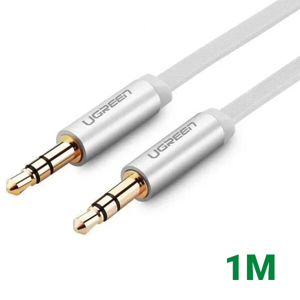 Cáp Audio 3.5mm 1M Ugreen 2 đầu mạ vàng 24K chính hãng Ugreen 10763