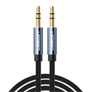 Cáp audio 3.5mm dài 1m Ugreen 10685 bện vải cao cấp