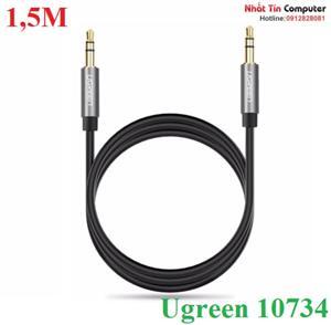 Cáp Audio 3.5mm dây tròn mạ vàng 24K Chính hãng Ugreen 10734