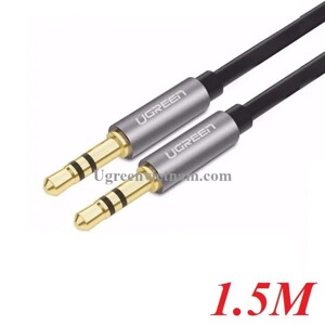 Cáp Audio 3.5mm dây tròn mạ vàng 24K Chính hãng Ugreen 10734