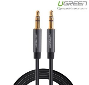 Cáp Audio 3.5mm dây tròn Ugreen 10732 0.5m