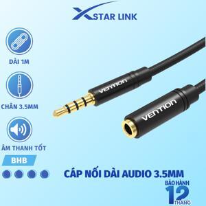 Cáp audio 3.5mm nối dài 1.5m Vention BHBBG