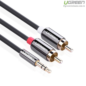 Cáp Audio 3.5mm to 2 RCA 1M Ugreen 10749