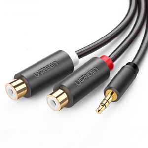 Cáp Audio 3.5mm to 2RCA Âm Ugreen 10547