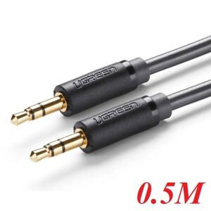 Cáp Audio AUX 3,5mm dài 0.5M chính hãng Ugreen 10501