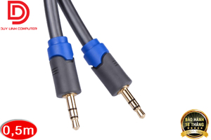 Cáp Audio AUX 3,5mm dài 0.5M chính hãng Ugreen 10501