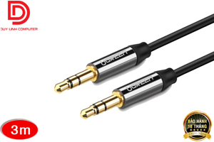 Cáp Audio AUX 3,5mm dài 3M Ugreen 30555 vỏ hợp kim