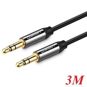 Cáp Audio AUX 3,5mm dài 3M Ugreen 30555 vỏ hợp kim