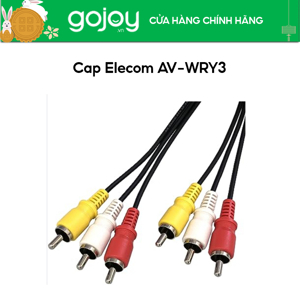 Cáp audio Elecom AV-WRY3