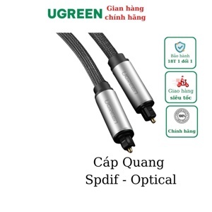 Cáp Audio quang (Toslink, Optical) Ugreen 10541 3m