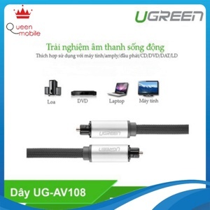 Cáp Audio quang (Toslink, Optical) Ugreen 10541 3m