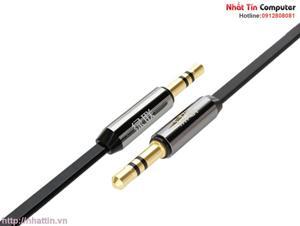 Cáp audio UGREEN 10721 - 3.5 to 3.5 2 đầu mạ vàng dài 1.5m