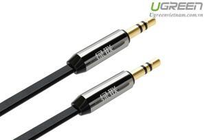 Cáp audio UGREEN 10721 - 3.5 to 3.5 2 đầu mạ vàng dài 1.5m