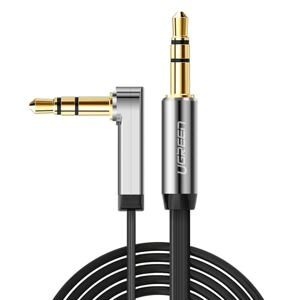 Cáp Audio Ugreen 10729 5m - 3,5mm bẻ góc 90 độ