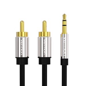 Cáp Audio Vention 3.5mm Male to 2RCA Male 3m BCFBI