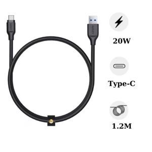 Cáp AUKEY CB-AC1 USB 3.1 to USB-C 1.2 m (JC.109)