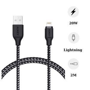 Cáp AUKEY CB-AL2 MFI Lightning 2 m (JC.108)