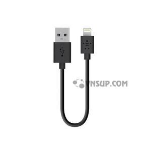 Cáp Belkin Lightning Sync Charge 2.4A 15Cm - F8J023Bt06In