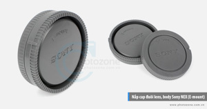 Cap body hoặc cap đuôi lens Nex