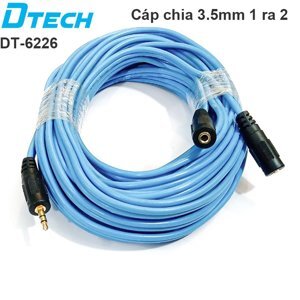 Cáp chia giắc loa Dtech DT-6228