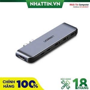 Cáp chuyển đa năng usb type c to hdmi, usb 3.0, hỗ trợ sạc pd Ugreen 50963