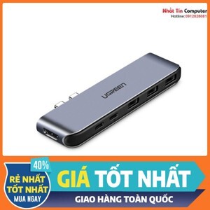 Cáp chuyển đa năng usb type c to hdmi, usb 3.0, hỗ trợ sạc pd Ugreen 50963