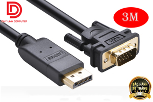 Cáp chuyển Displayport sang VGA 3M Ugreen UG-10236