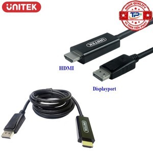 Cáp chuyển DisplayPort to HDMI UNITEK Y-5118CA