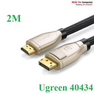 Cáp chuyển Displayport to HDMI dài 2m Ugreen 40434