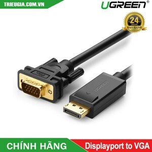 Cáp chuyển Displayport to VGA dài 2M Ugreen 10247