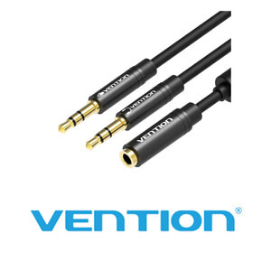 Cáp chuyển đổi 2 đầu Audio 3.5mm ra 3.5mm âm 4 ngấn Vention BBOBY