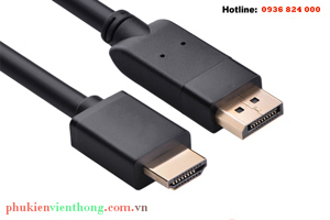 Cáp chuyển đổi Display port to HDMI 28AWG 3m SN82004