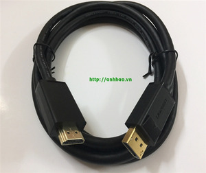 Cáp chuyển đổi Display port to HDMI 28AWG 3m SN82004