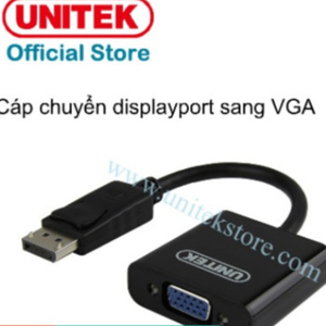 Cáp chuyển đổi Displayport sang VGA Unitek Y-5118E