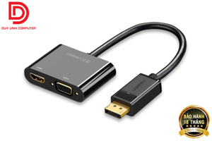 Cáp chuyển đổi Displayport to VGA/HDMI Ugreen UG-40367