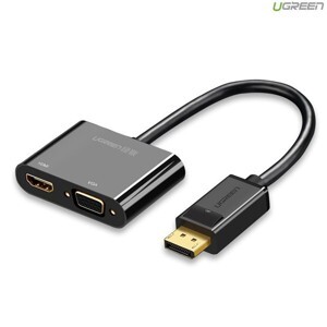 Cáp chuyển đổi Displayport to VGA/HDMI Ugreen UG-40367