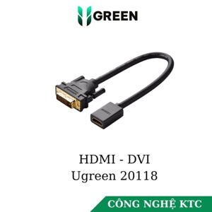 Cáp chuyển đổi DVI 24+1 to HDMI Ugreen 20118