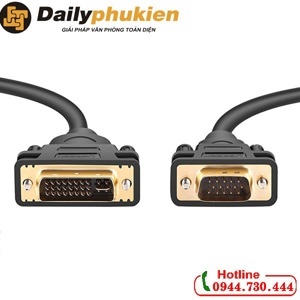 Cáp chuyển đổi DVI 24+5 sang VGA Ugreen 11618 3m