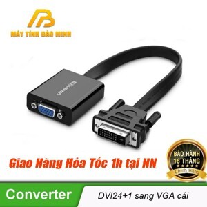 Cáp chuyển đổi DVI to VGA Ugreen 40259