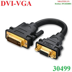 Cáp chuyển đổi DVI to VGA Ugreen 30499