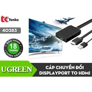 Cáp chuyển đổi HDMI sang Displayport Ugreen 40238