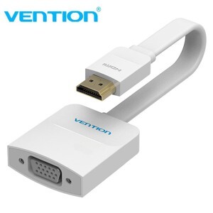 Cáp chuyển đổi HDMI sang VGA dẹt ( audio+ nguồn) ACKWB