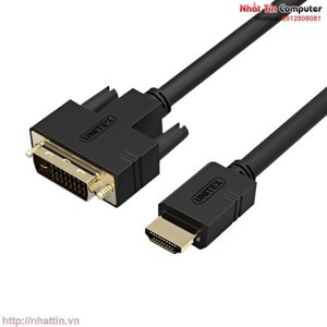 Cáp chuyển đổi HDMI to DVI 24 +1 dài 5m Unitek Y-C220A